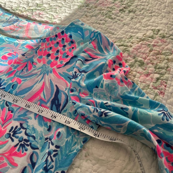 Lilly Pulitzer Geanna Cotton Swing Dress sz L - Picture 5 of 8